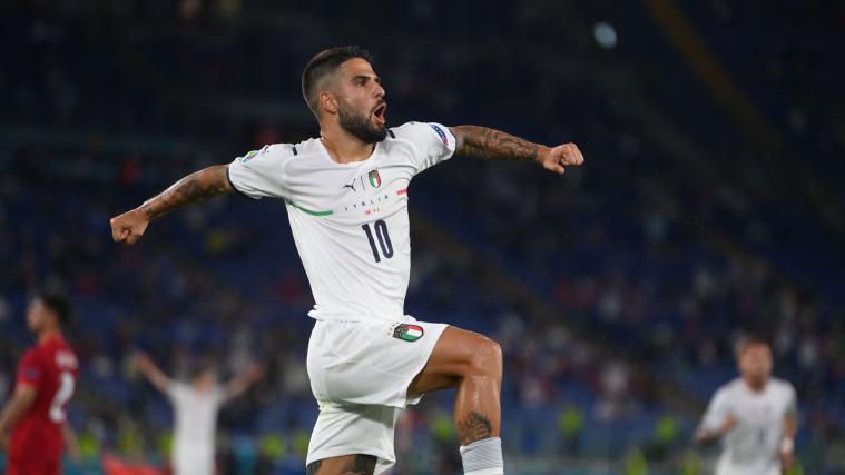 Lorenzo Insigne trug sich in die Torschützenliste ein.