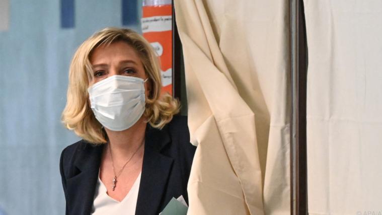Marine Le Pen hofft auf ersten Sieg in einer Region.