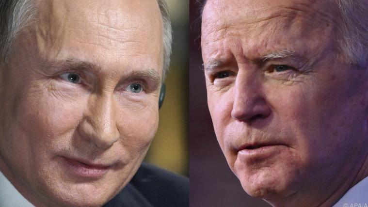 Putin trifft Biden am Mittwoch in Genf.