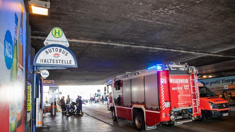 4 Personen wurden bei einem Straßenbahnunfall in Wien verletzt.