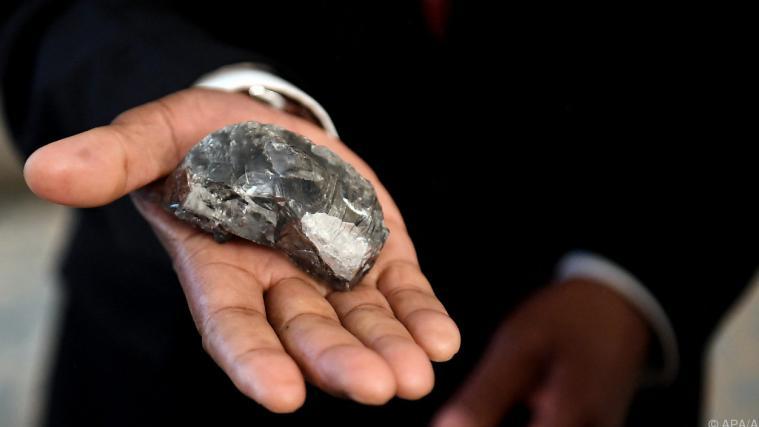 Drittgrößter Diamant der Welt mit 1.174 Karat.