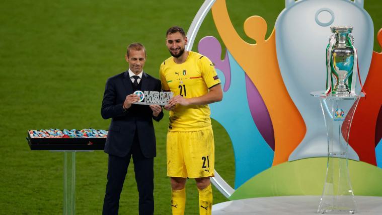Gianluigi Donnarumma wurde zum Spieler des Turniers gekürt.