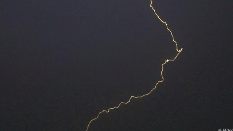 Heftige Gewitter zogen über ganz Oberösterreich.