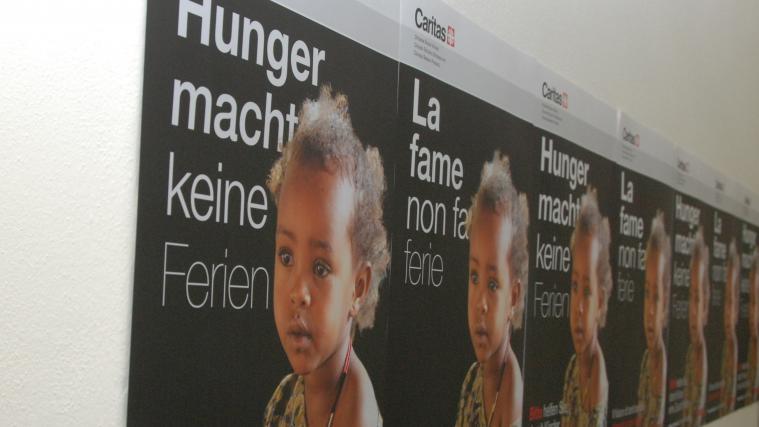 Im Mittelpunkt der Kampagne „Hunger macht keine Ferien“ der Caritas steht die Not von jungen Menschen in Afrika.