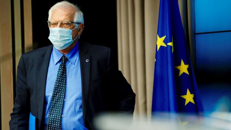 Josep Borrell informierte die Mitgliedsstaaten zur geplanten Botschaft.