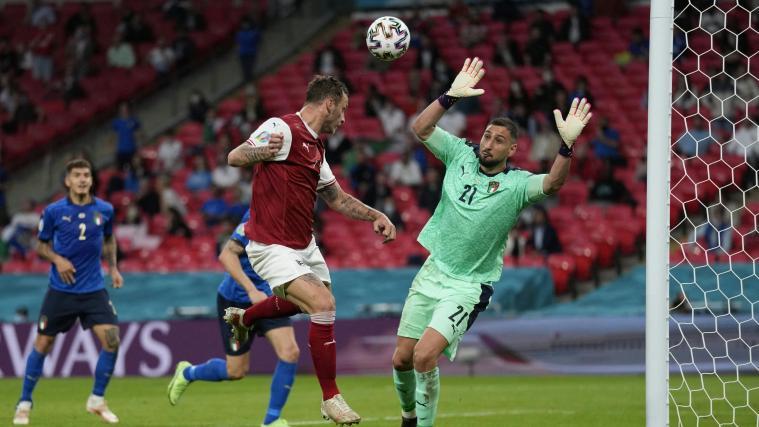 Marko Arnautovic stand bei seinem Treffer hauchdünn im Abseits.