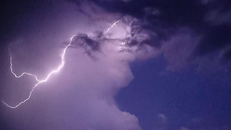 Wieder sind Gewitter im Anmarsch.
