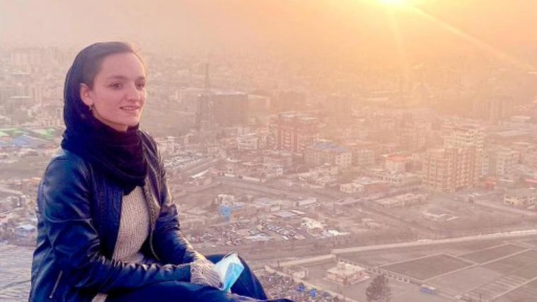 Am Montag konnte Zarifa Ghafari Afghanistan verlassen.