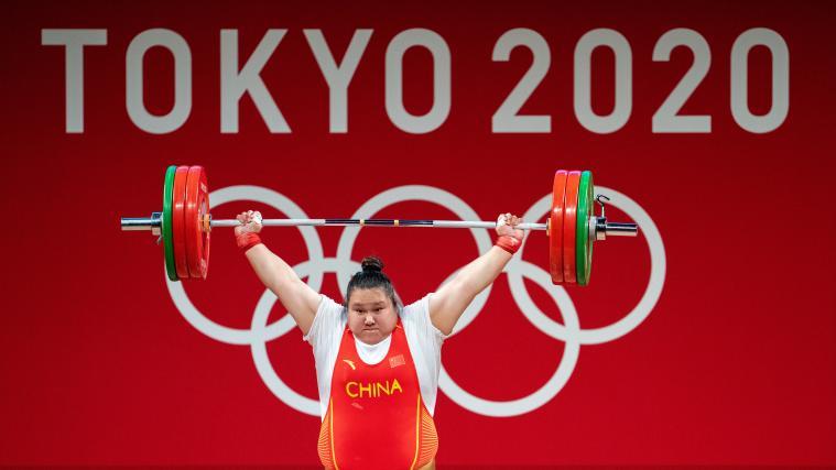 Aus und vorbei: Die Olympischen Sommerspiele in Tokio sind für die chinesische Gewichtheberin Wenwen Li und alle anderen Sportler vorbei.
