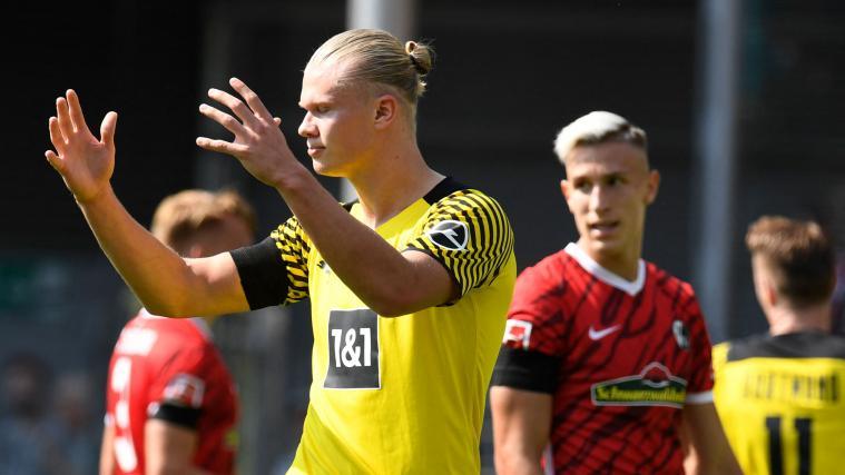 Blieb blass: Erling Haaland vom BVB.