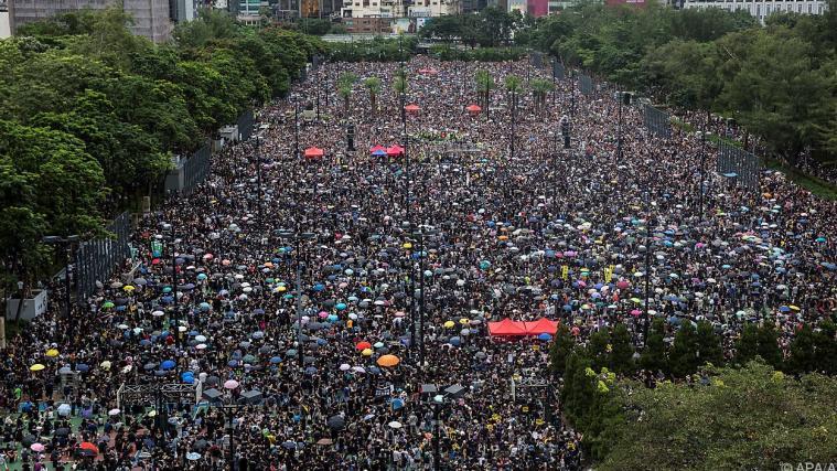 Civil Human Rights Front hatte sich an Protesten 2019 beteiligt.