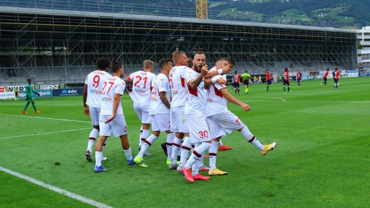 Der FC Südtirol jubelt: Die ersten drei Punkte der Saison sind unter Dach und Fach.