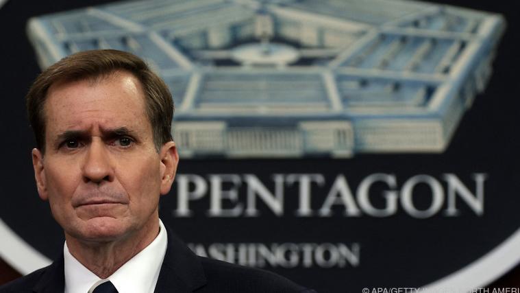 Der Sprecher des US-Verteidigungsministeriums, John Kirby.