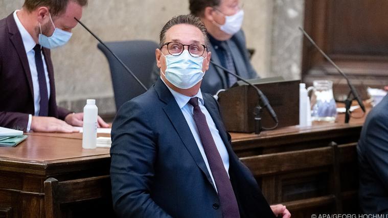 Ex-FPÖ-Chef Heinz-Christian Strache droht eine Haftstrafe im Fall eines Schuldspruchs.