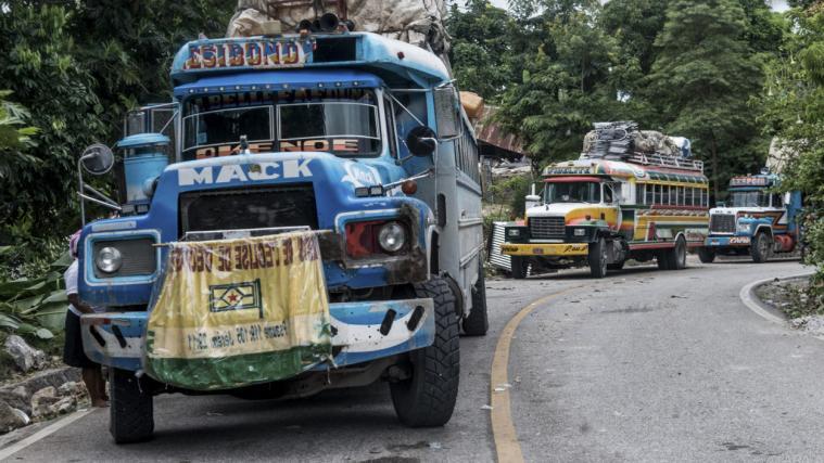 Langsam kommt die Hilfe in die Erdbebenregion von Haiti.