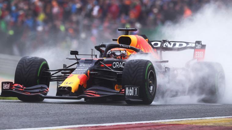 Max Verstappen behielt im Regen den Durchblick.