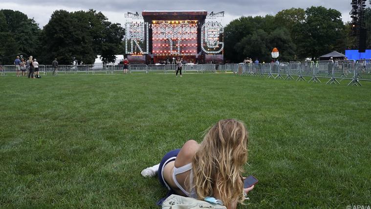 Open-Air-Konzert im Central Park zum Ende vieler Corona-Beschränkungen.