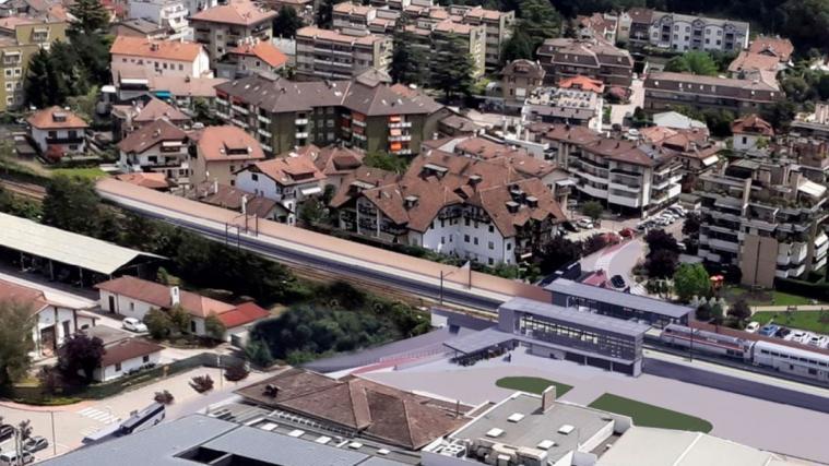 Rendering der neuen Zughaltestelle in St. Jakob.
