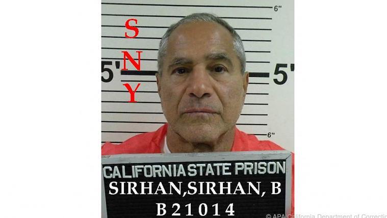 Sirhan wurde 1968 verurteilt.