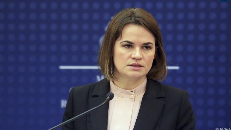 Tichanowskaja führt Kampf der Demokratiebefürworter gegen Lukaschenko.