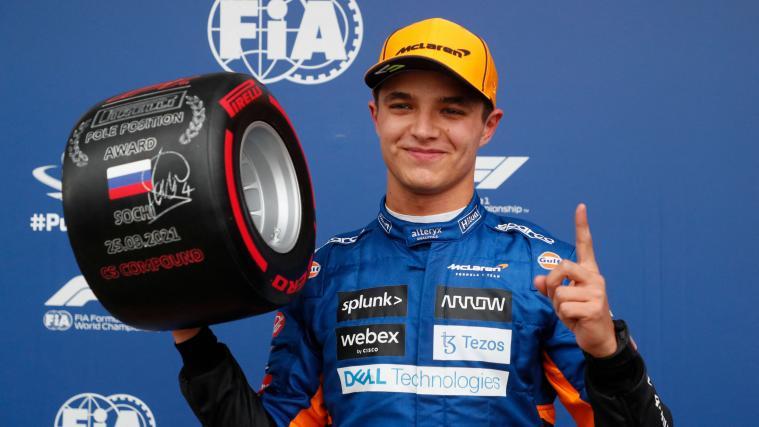 Holte sich sensationell die Pole: Lando Norris