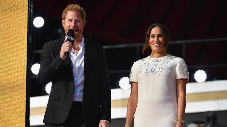 Prinz Harry und Herzogin Meghan beteiligten sich am Global-Citizen-Konzert in New York und riefen zur Impfgerechtigkeit auf.