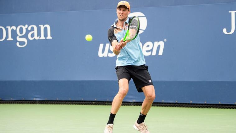 Andreas Seppi kämpfte in der Auftaktrunde wortwörtlich bis zum Umfallen.