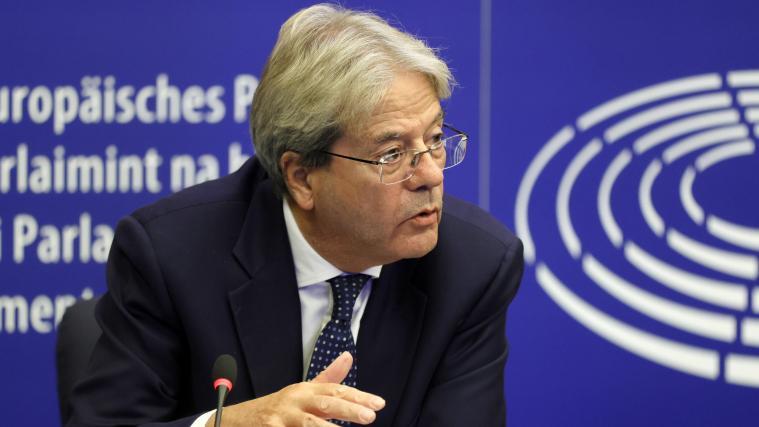Paolo Gentiloni betonte, dass es im Streit mit Polen um die Freigabe der Corona-Wiederaufbaumittel nicht um den Rechtsstaatsabbau gehe.