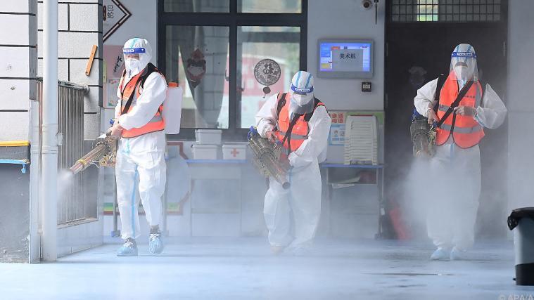 Virus tauchte erstmals in chinesischer Stadt Wuhan auf.