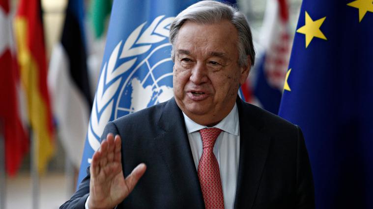 António Guterres fordert einen globalen Impfplan.