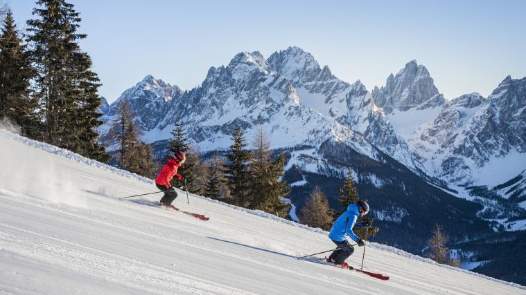 Der Skispaß kann beginnen.