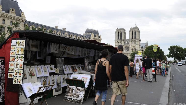 Die Bücherstände in Paris zählen zu den Wahrzeichen der Stadt.