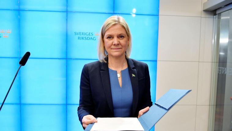 Magdalena Andersson ist erste Ministerpräsidentin Schwedens.