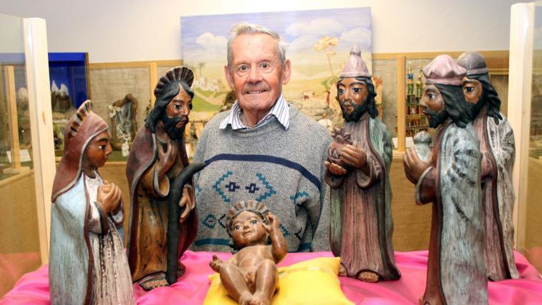 Besonders stolz war Oskar Weiss (†) auf diese Krippenfiguren aus Peru, ein Geschenk von seinen Kindern.