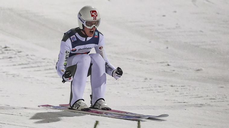 Daniel-Andre Tande schaffte in Klingenthal den Sprung auf das Podest.