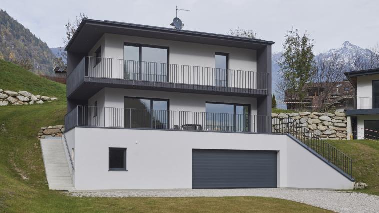 Das Ziegelhaus in Fertigbauweise.