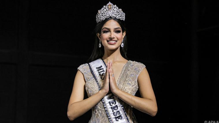 Die 21-jährige Inderin Harnaaz Sandhu ist die neue Miss Universe.