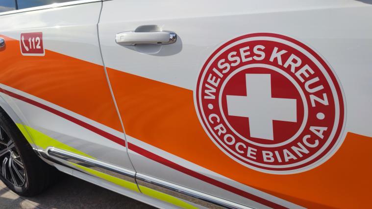 Im Einsatz stand unter anderem das Weiße Kreuz.