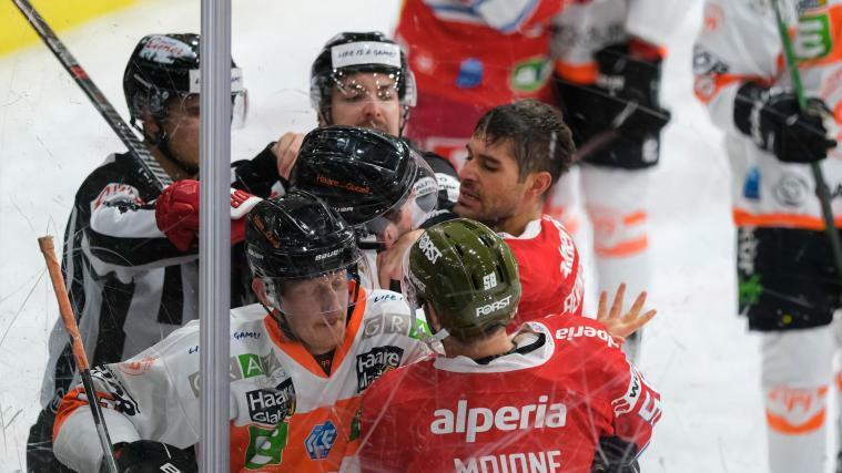 Kapitän Anton Bernard lieferte sich mit seinen Boznern gegen Graz einen spektakulären Fight.