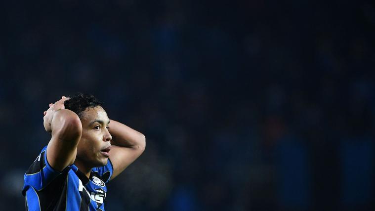 Luis Muriel hatte mit einem Schuss an den Pfosten Pech.