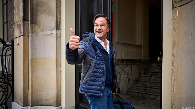 Niederländischer Premier Rutte darf weitermachen.