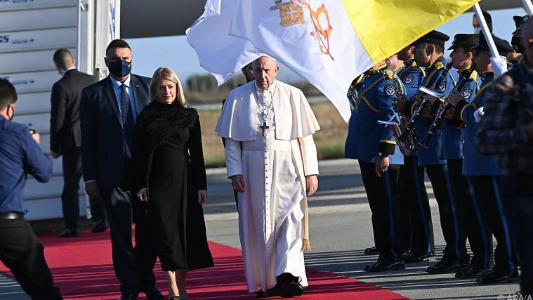 Papst Franziskus in Zypern.