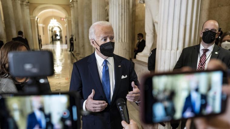 Biden macht Trump verantwortlich.