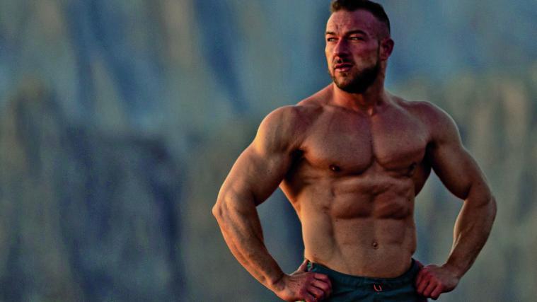 Bodybuilder und Wellnesstrainer: Manuel Greifenberg aus Aicha.