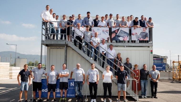 Das Team der Firma Niederstätter.