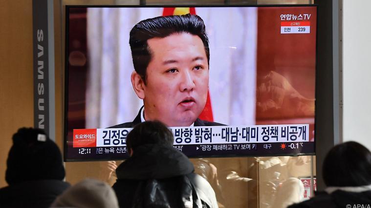 Nordkorea feuerte Rakete ab.