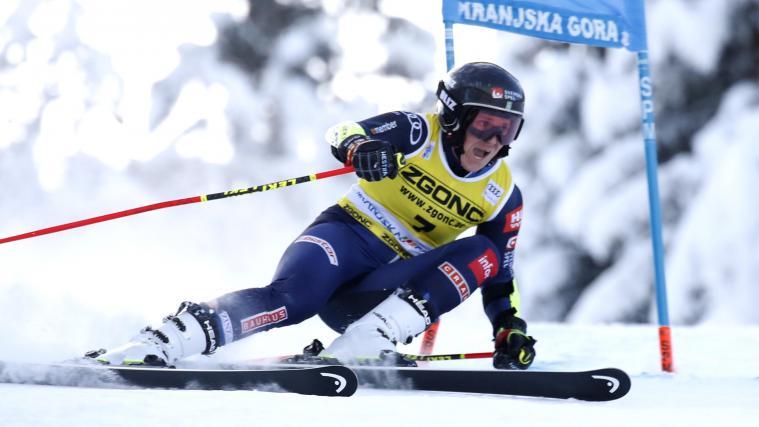 Sara Hector führt nach dem 1. Lauf.