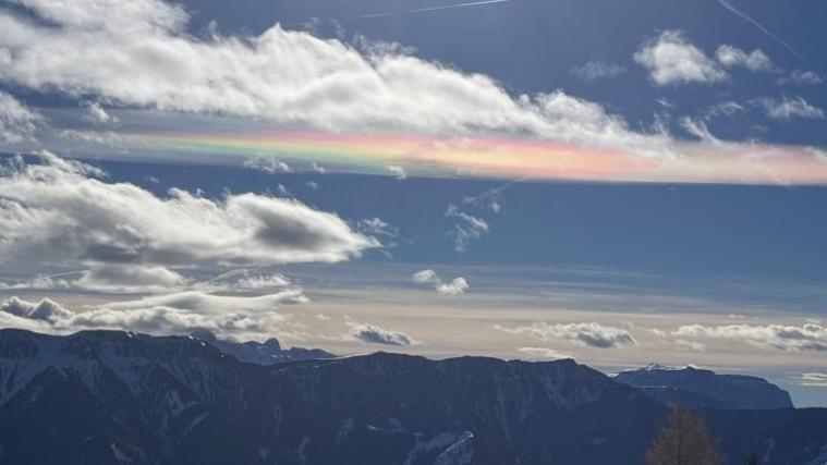 Regenbogenwolken“ über Südtirol