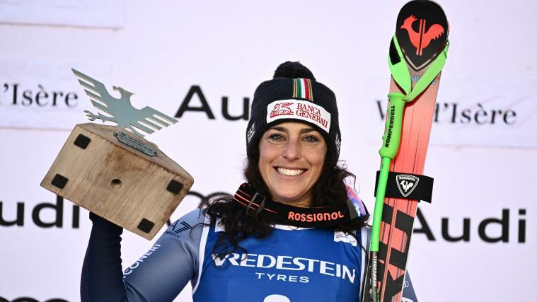 Brignone holt sich einen Rekord, der sie nicht kümmert