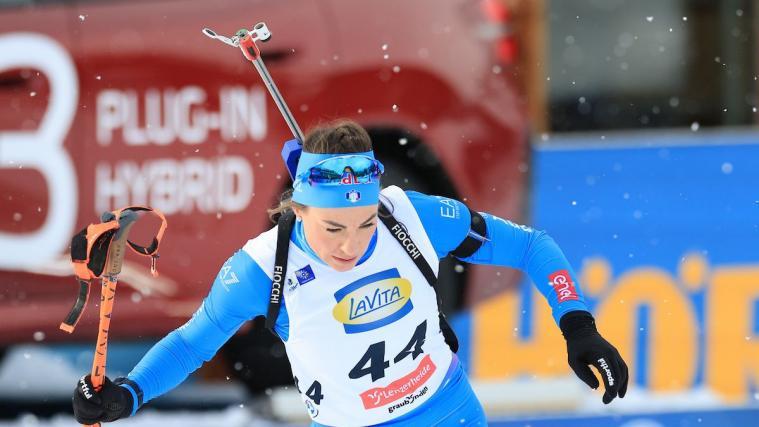 Dorothea Wierer gab Einblicke in ihre gesundheitliche Lage. -  Foto: © Teyssot / Pierre TEYSSOT